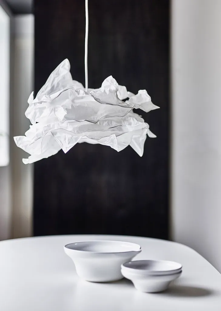 IKEA Pendant Set: KRUSNING Lamp Shade/SEKOND Cord Set (Comes ... photo 1