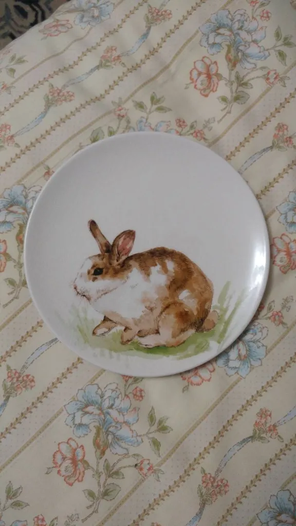 Rabbit Dessert Plate photo 1