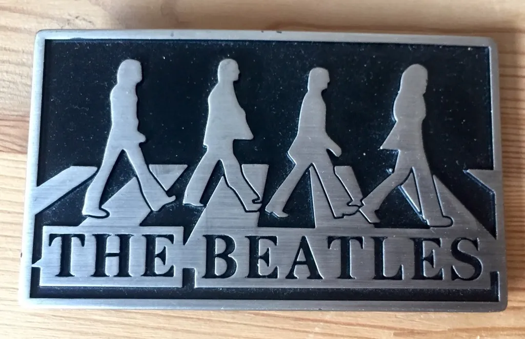 Beatles belt buckle photo 1