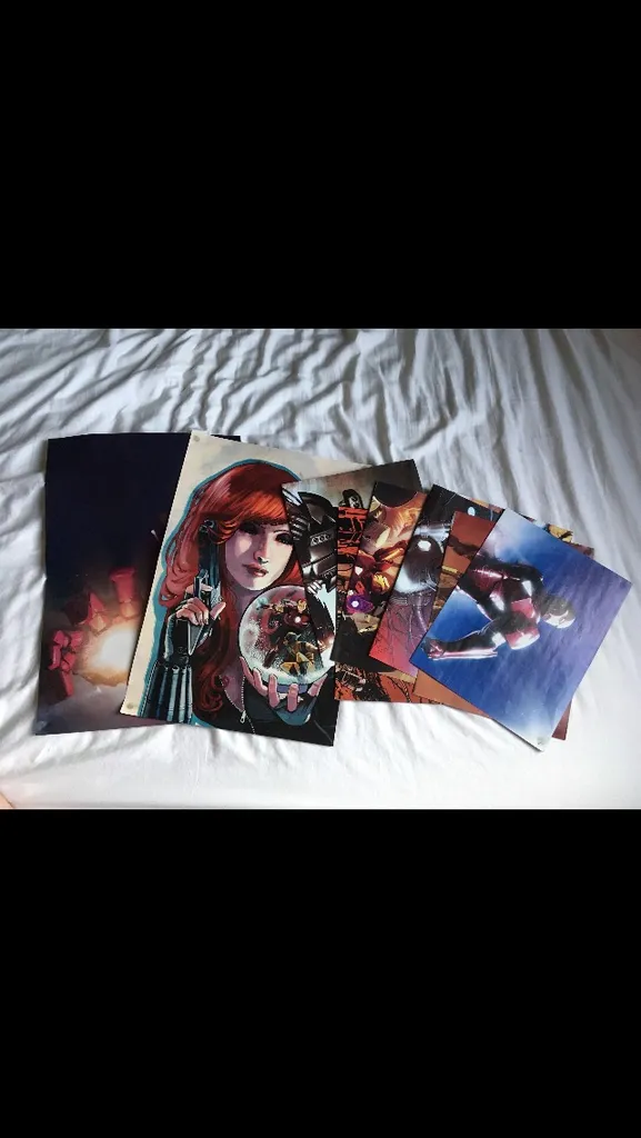 Marvel Iron Man Black Widow Posters photo 1