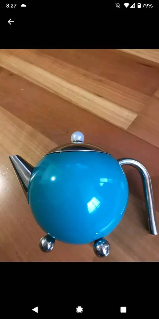 Blue Tea Pot photo 1