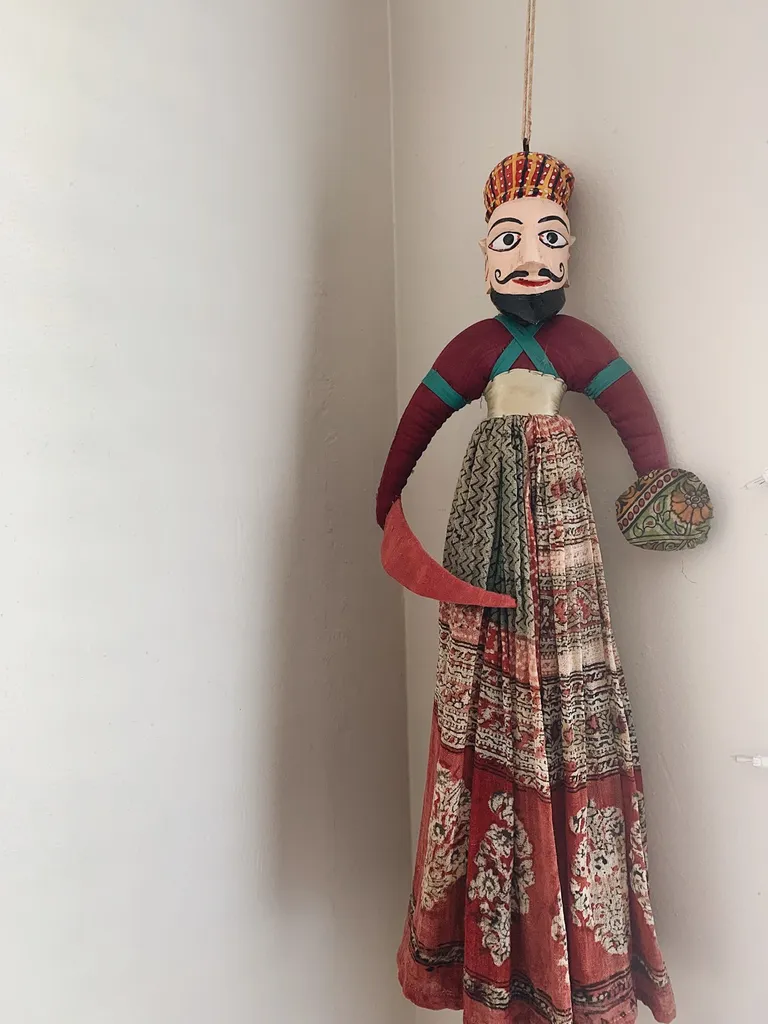 Traditional Indian Puppet Doll photo 1
