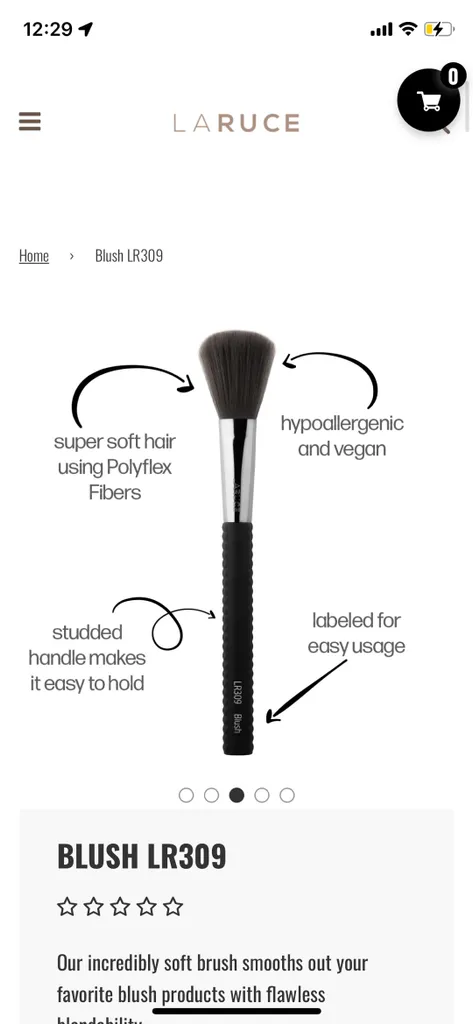 LaRuce LR309 Blush Brush photo 1