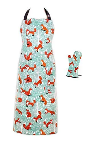 Fox Apron And Matching Oven Mitts photo 1