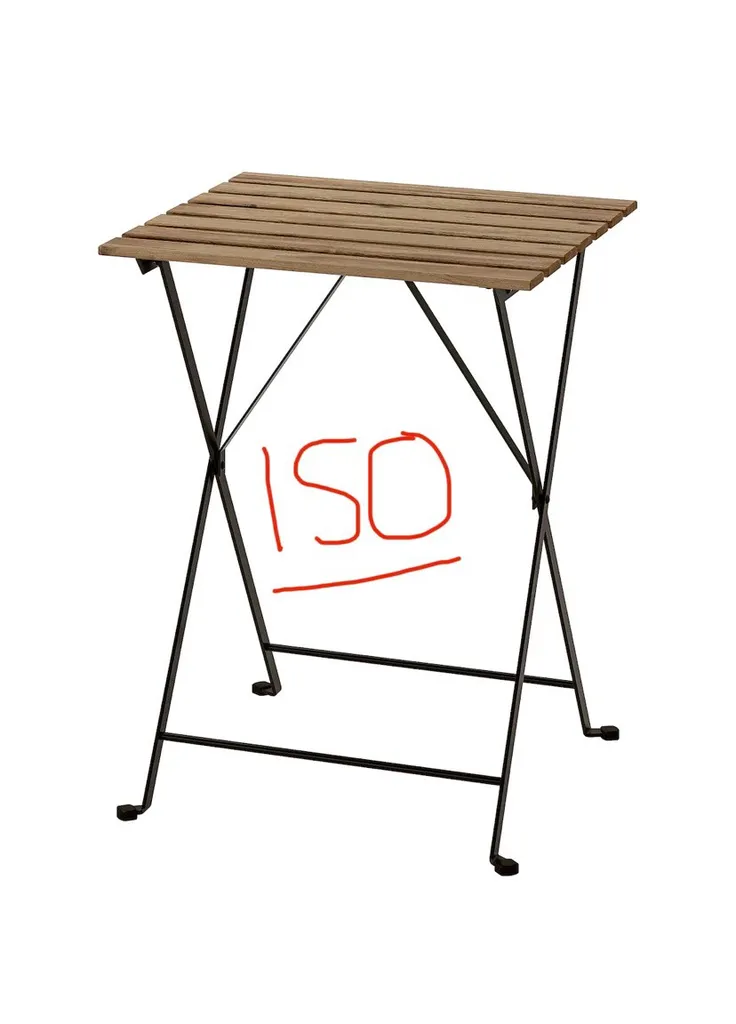 ISO : Bistro Table photo 1