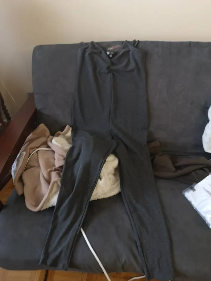 BNWT Sz 1x Grey Catsuit photo 1