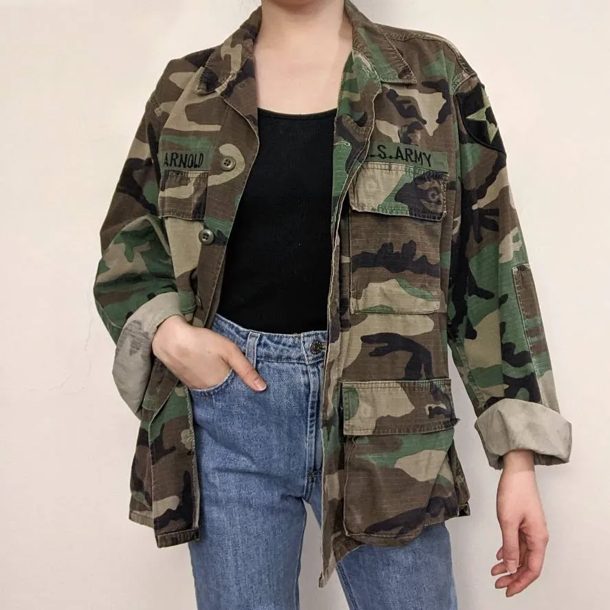 Vintage Army Jacket photo 1