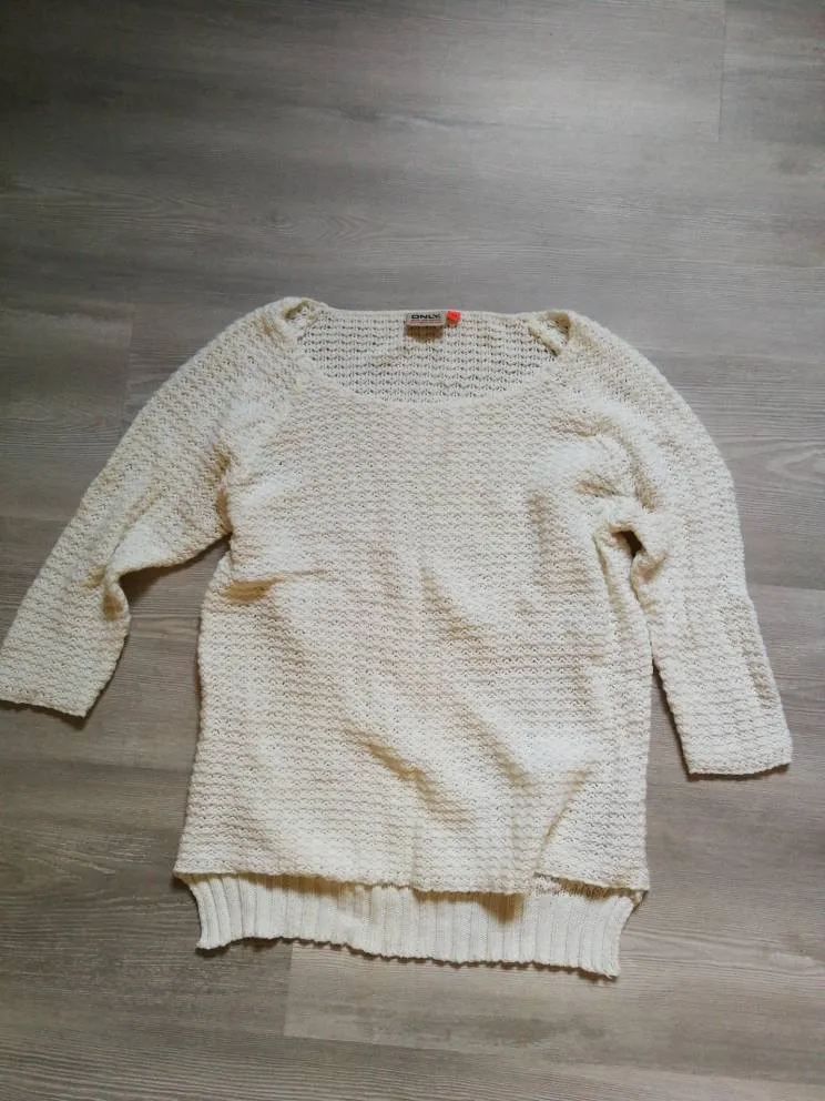 Cream Knit Shirt photo 1