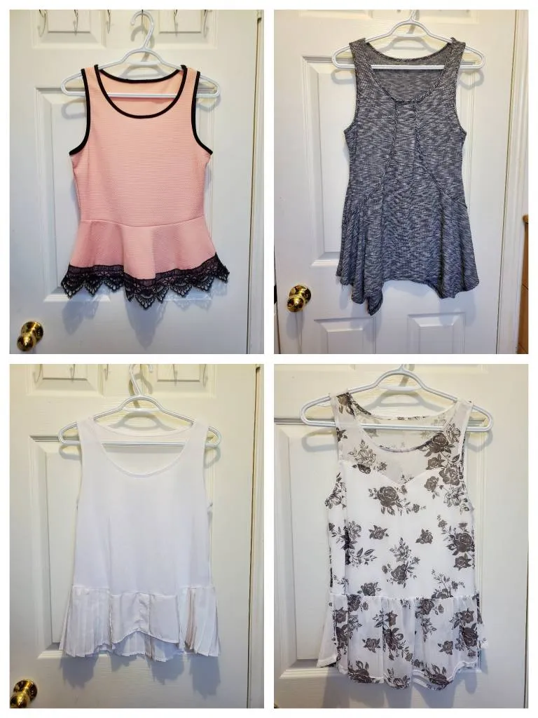 🔥Peplum Tank Tops photo 1