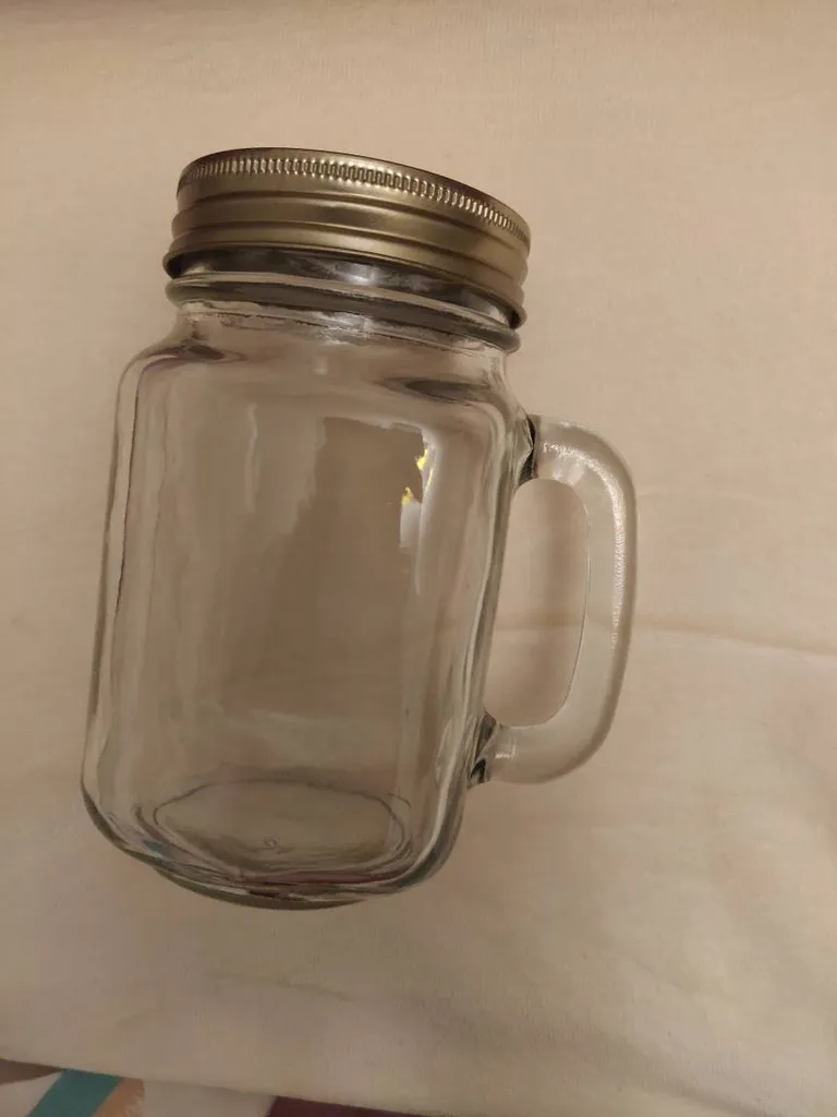 Mason Jar With Handle photo 1