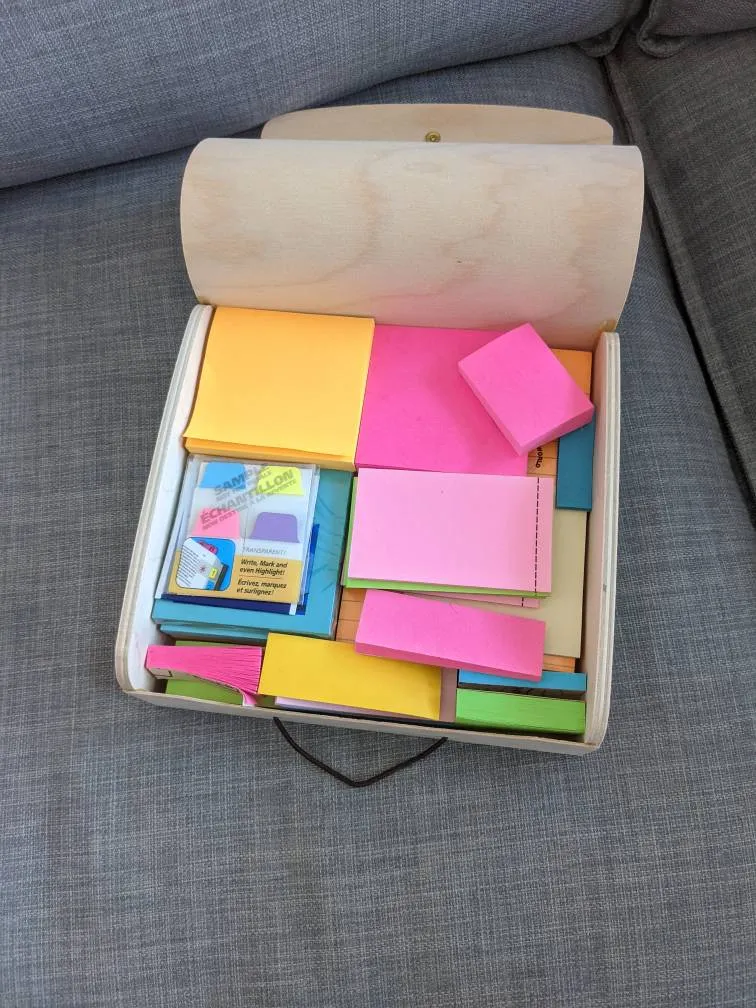 Box Of Post-its photo 1