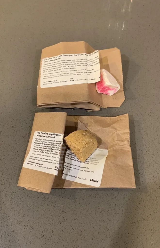 Sample Shampoo And Conditioner Bars - Lush photo 1