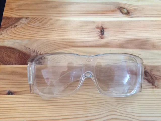 Willson safety glasses • DImensions: 6.5" wide x 2.25" photo 1