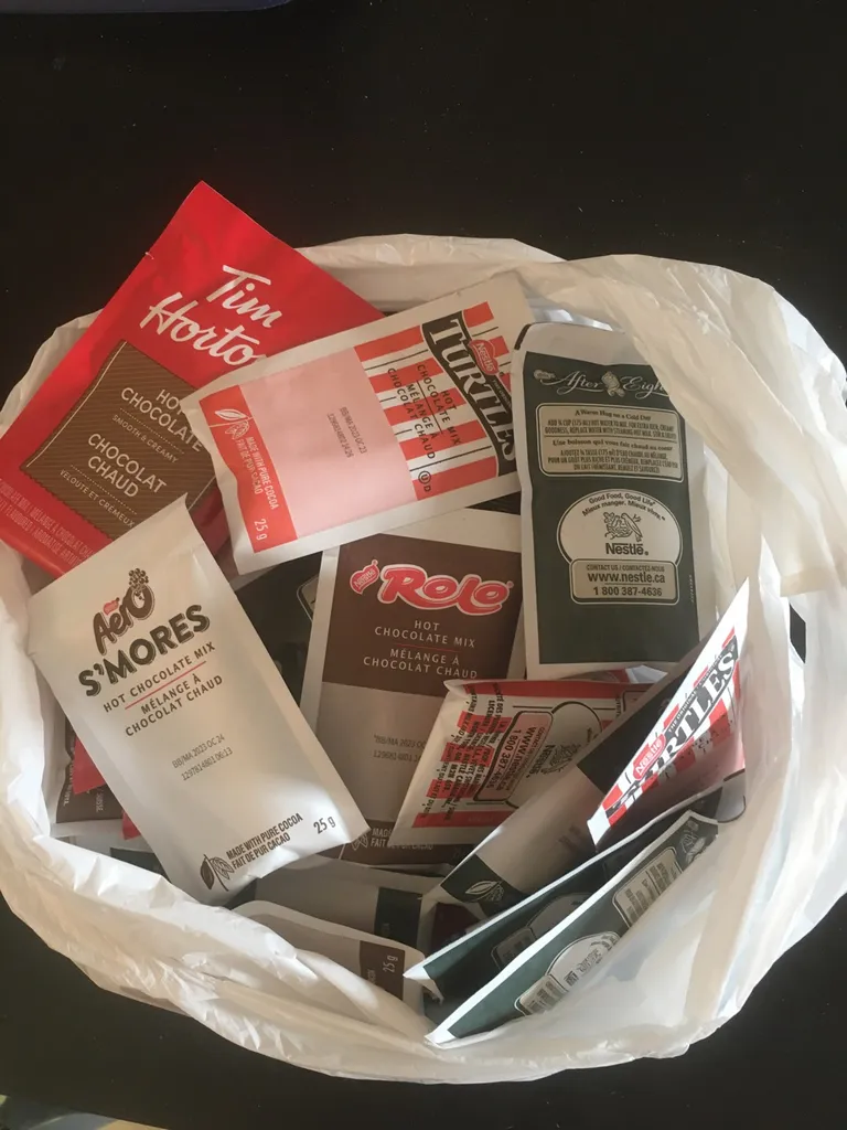 Bag of Hot Chocolate Mix photo 1