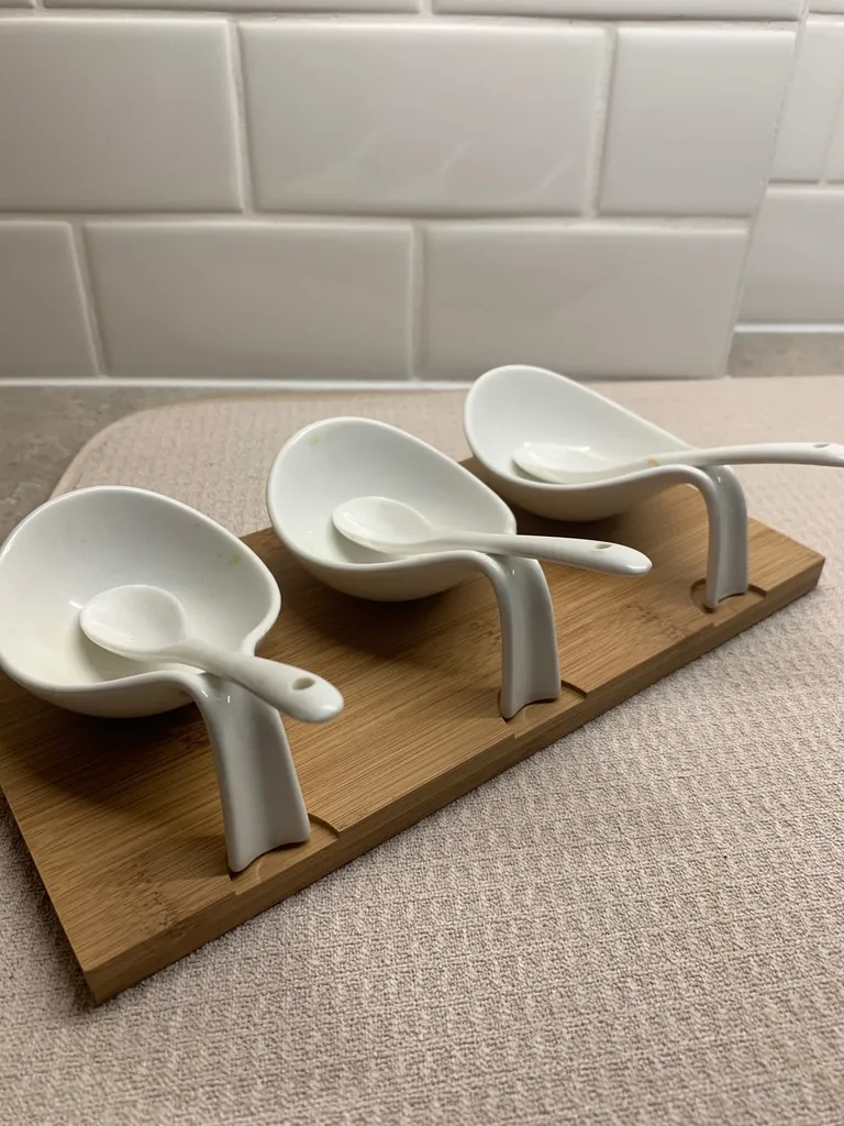 Bamboo Serving Set photo 1