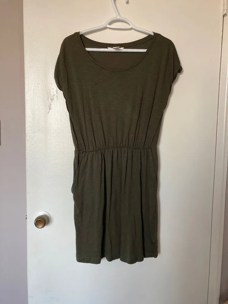 Olive Green Dress photo 1