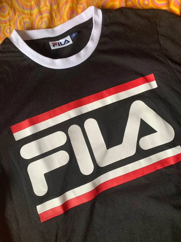 FILA Vintage Style Baseball Tshirt photo 1