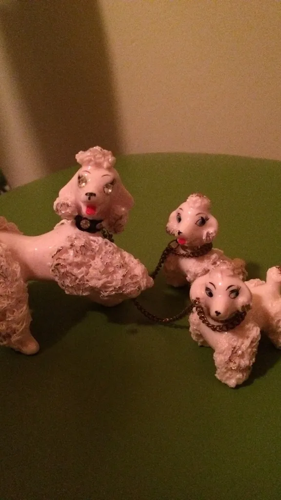 Vintage Poodle Figurine photo 1