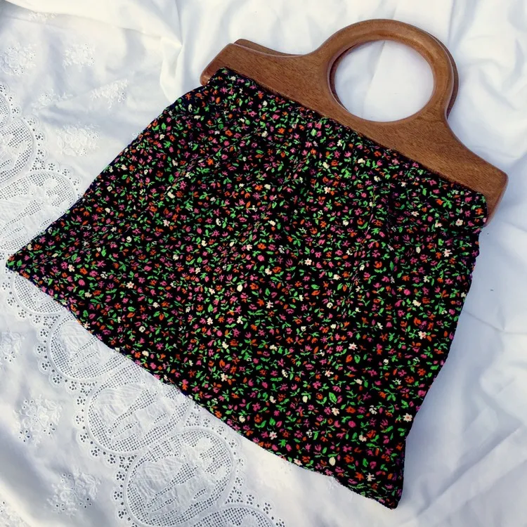 Vintage Corduroy Handbag photo 1