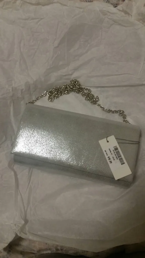 BN Silver Clutch photo 1
