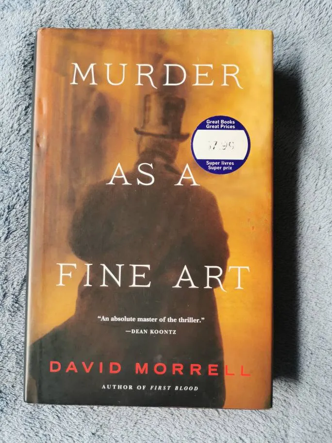 Murder As A Fine Art Book photo 1