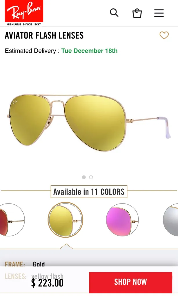 aviator ray bans photo 1