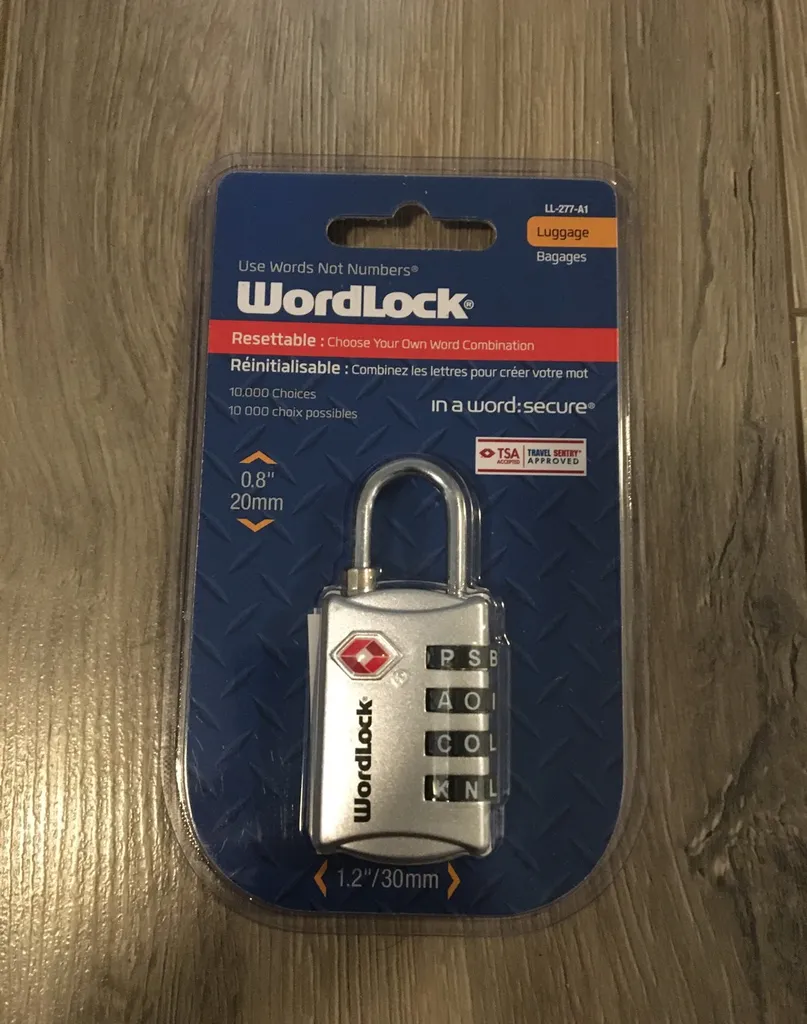 Brand New Wordlock Word Luggage Lock photo 1