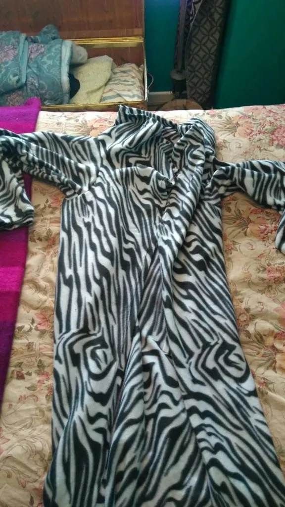 Zebra Snuggie photo 1