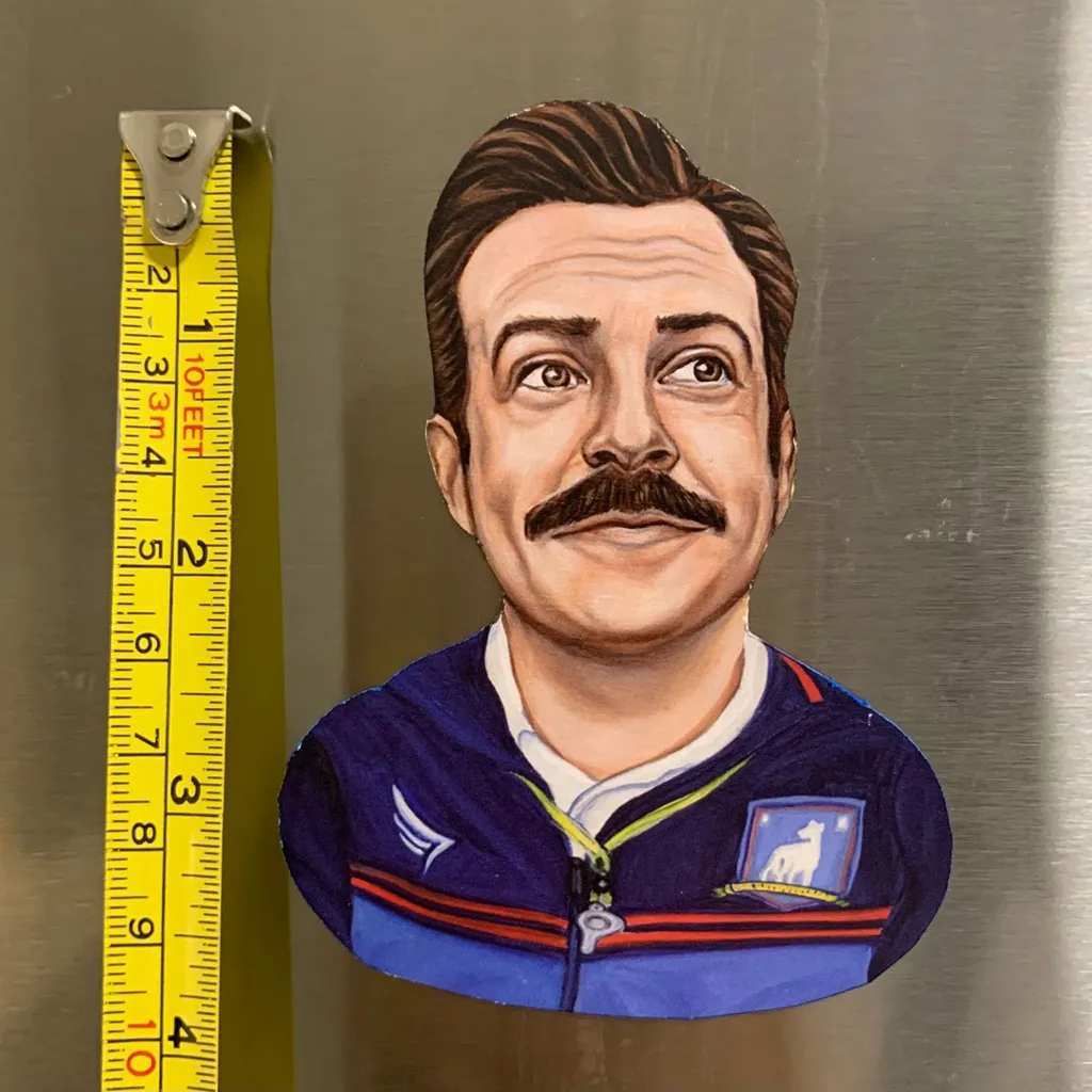 Ted Lasso Magnet By The Dolly Shop photo 1
