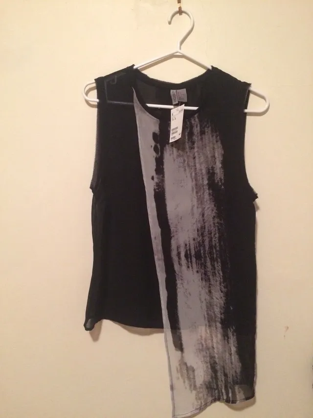 H&M Chiffon Tank photo 1