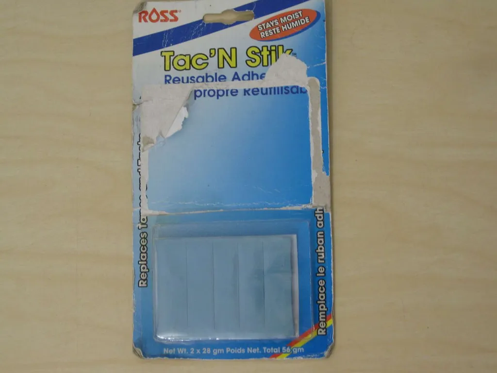 Tac 'N Stik is a reusable adhesive putty that can replace tap... photo 1