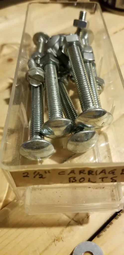 2 1/2" Carriage Bolts photo 1