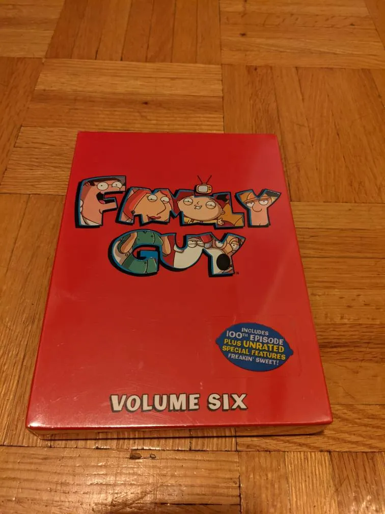 Family Guy Dvd Volume 6 photo 1