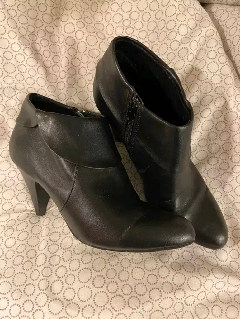 Size 10 Vegan Leather Booties photo 1
