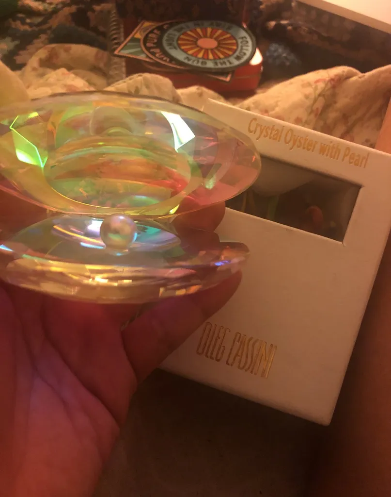 Crystal Oyster With Pearl photo 1