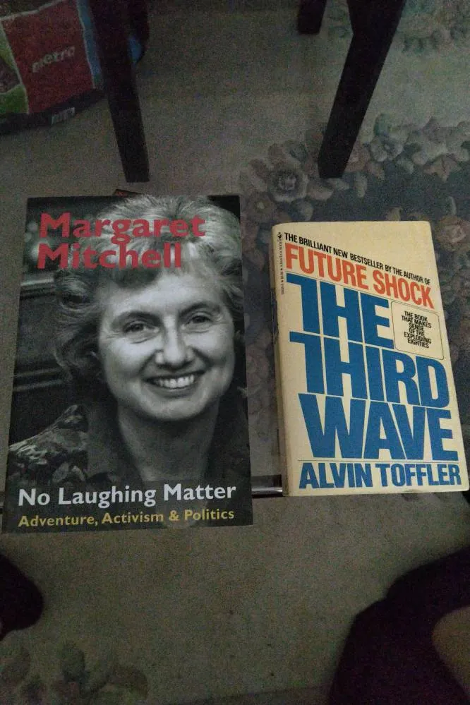Free Autographed Books (Third Wave By Alvin Toffler And No La... photo 1