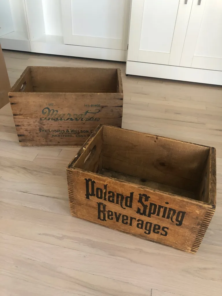 Vintage Wood Crates photo 1