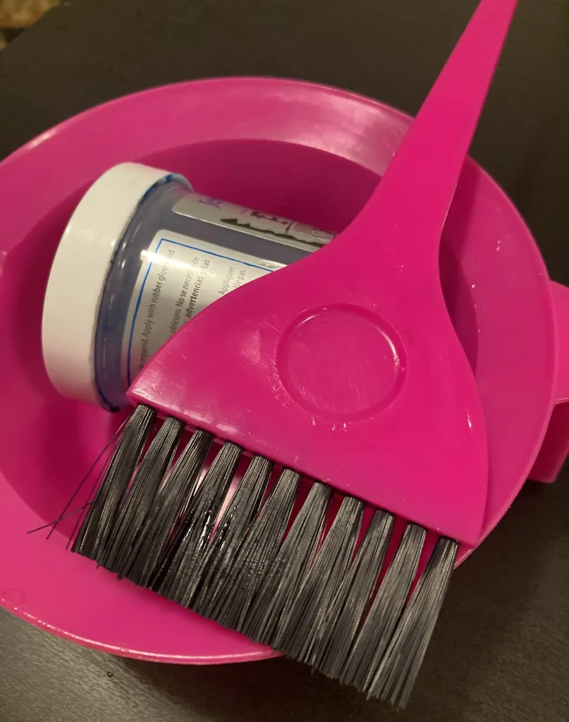 Hair Dyeing Kit + Blue Punky Colour photo 1