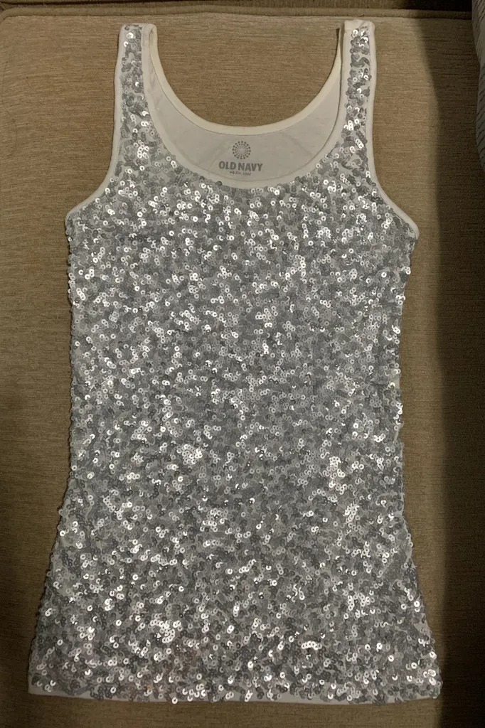 BN Old Navy Sequin Tank photo 1
