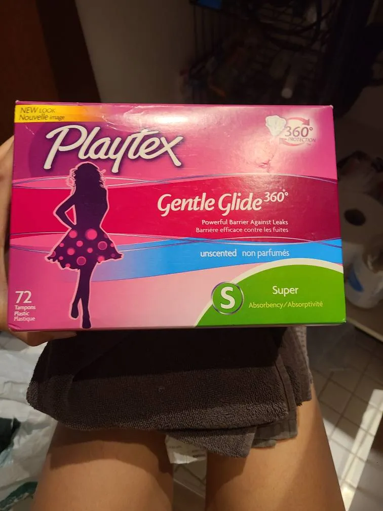 Almost Full Box Of Tampons photo 1