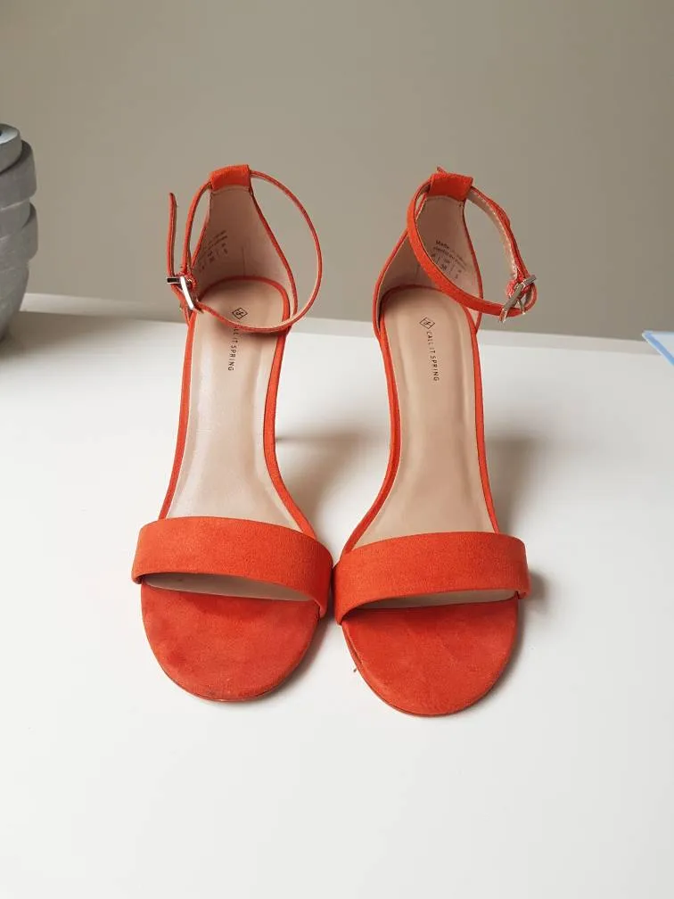 Orange Heels photo 1