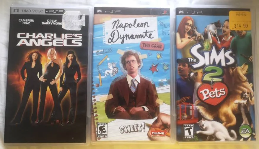 PSP Games/movies photo 1