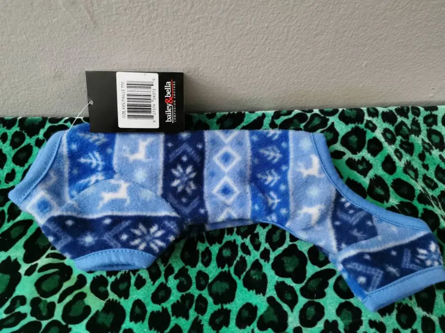 XXS Fleece Dog Onesie photo 1