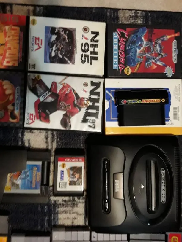 Vintage Video Games- SNES Sega Genesis Console photo 1
