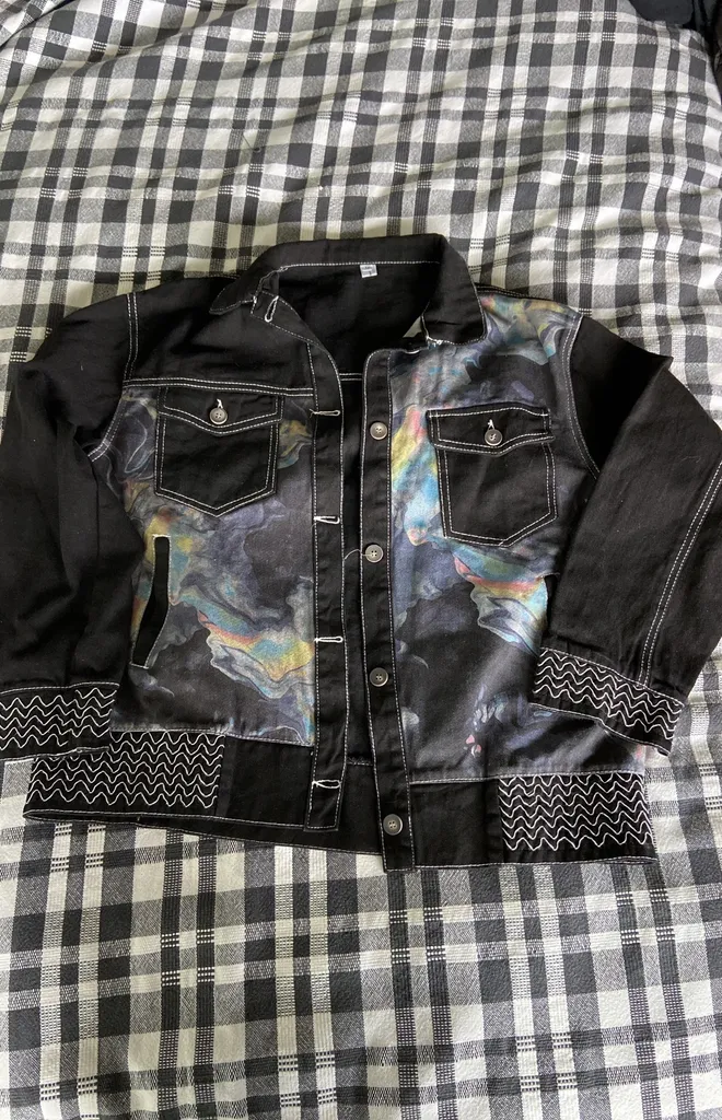 Black Jean Jacket photo 1