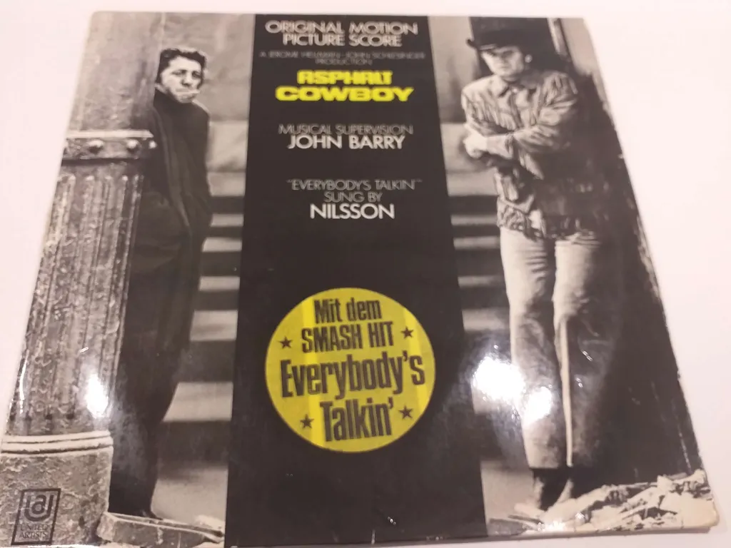 Harry Nilsson Asphalt Cowboy German Midnight Cowboy Vinyl LP ... photo 1