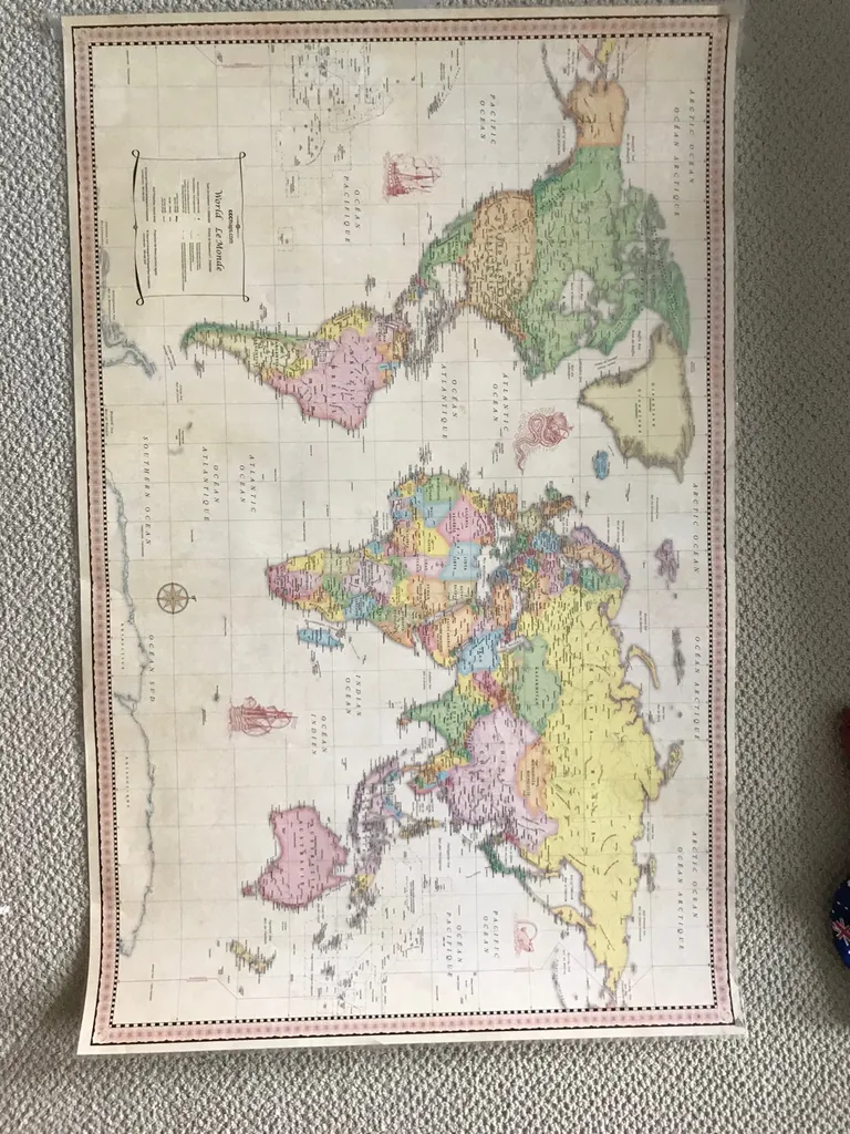 Large World Map photo 1