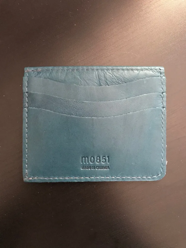 M0851 Leather Card Holder photo 1