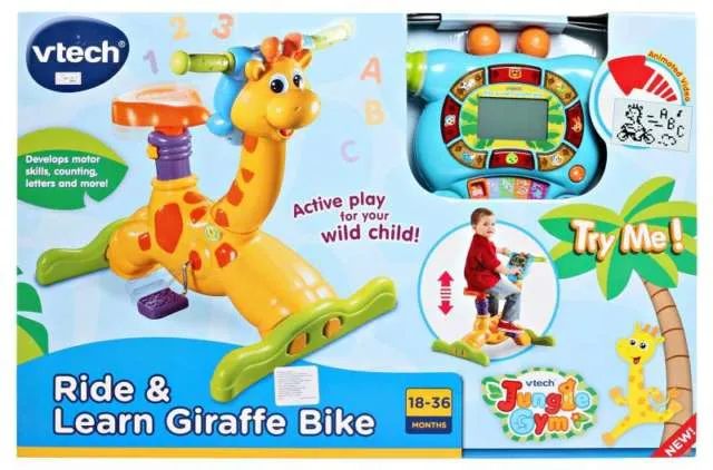Vtech Ride And Learn Giraffe Bike photo 1