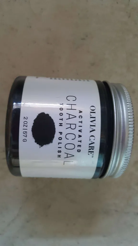 Activated Charcoal Tooth Polish by Olivia Care -- 2 oz 57 g -... photo 1